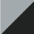 heather grey/jet black