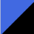 royal blue/black