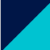 Oxford navy/hawaiian blue