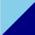 sky blue/navy