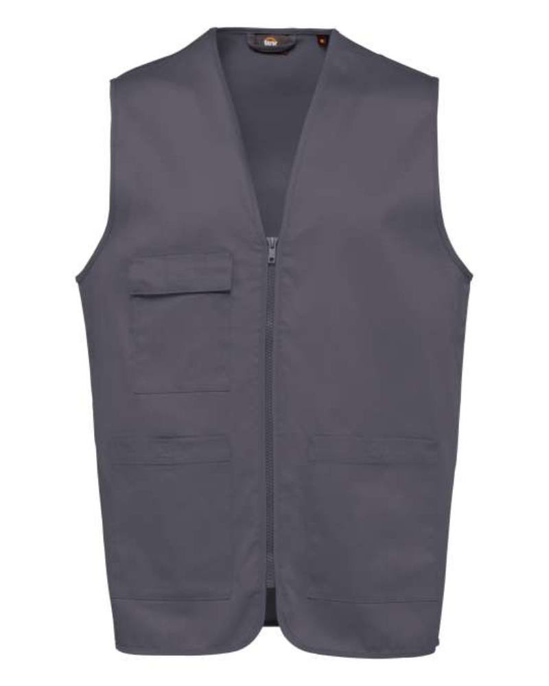 UNISEX POLYCOTTON MULTI-POCKET VEST