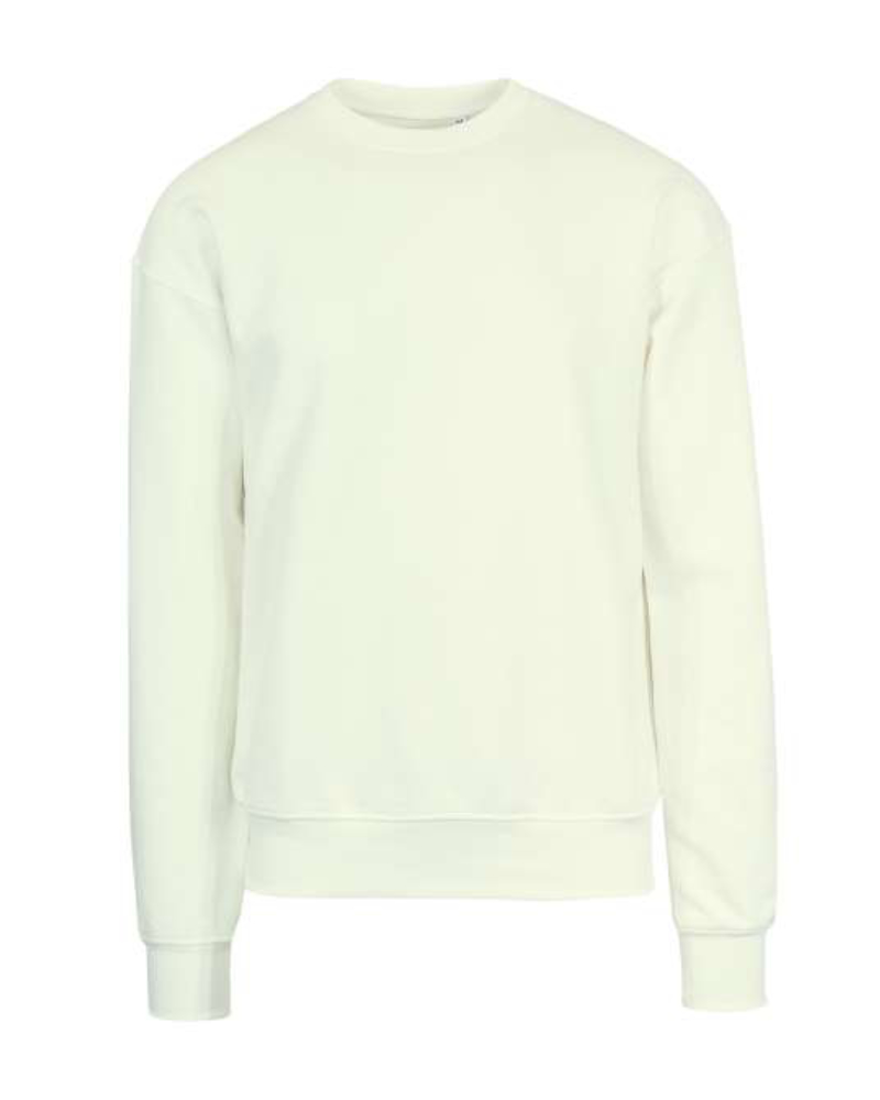 DIAGONAL FRENCH TERRY CREWNECK SWEATSHIRT - Image 3